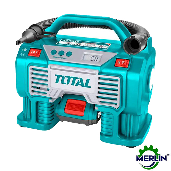 TOTAL 20V Lithium-Ion Auto Air Compressor